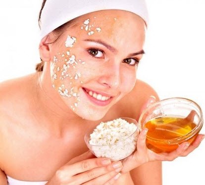 Oatmeal and Honey face pack