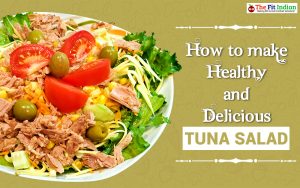 How to make healthy and easy tuna salad recipe