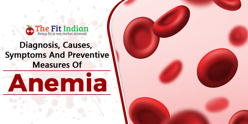 cause, symptoms and diagnosis of anemia
