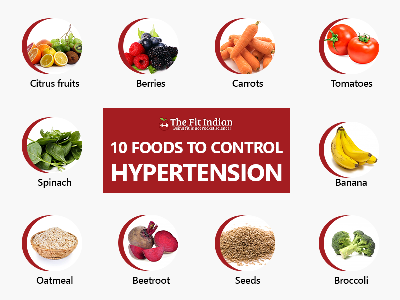 Best foods to control high blood pressure