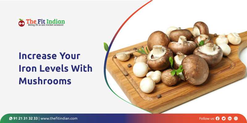 How mushrooms help in boosting iron levels