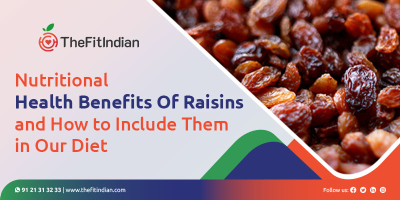 Nutritional health benefits of raisins