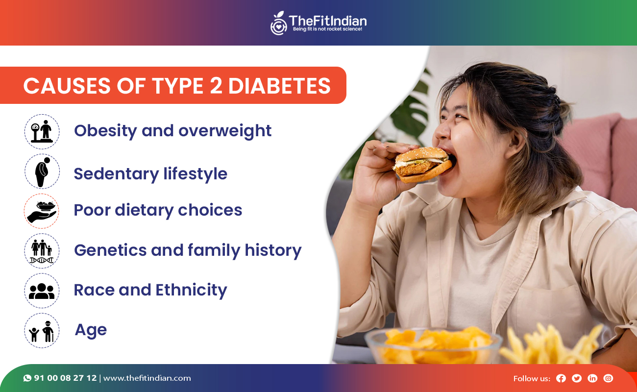 type 2 diabetes causes
