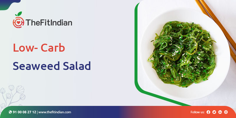 Seaweed low carb salad