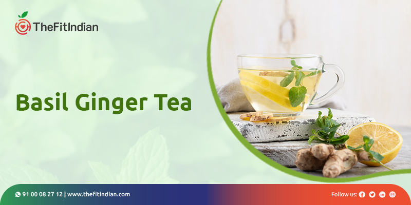 Basil Ginger tea